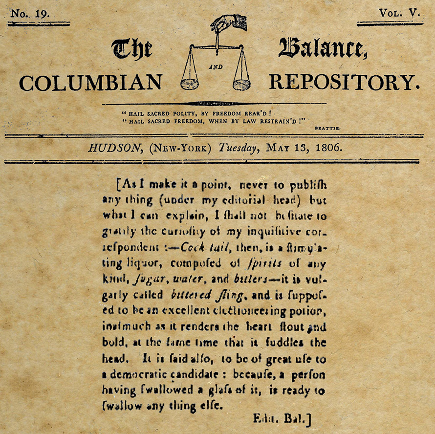 The Balance, and Columbian Repository
