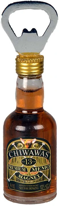 Odpirač za steklenice whiskey 2,5x2,5x12,5cm sort