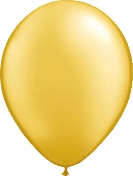 Baloni zlati iz lateksa, 10kom, 30cm