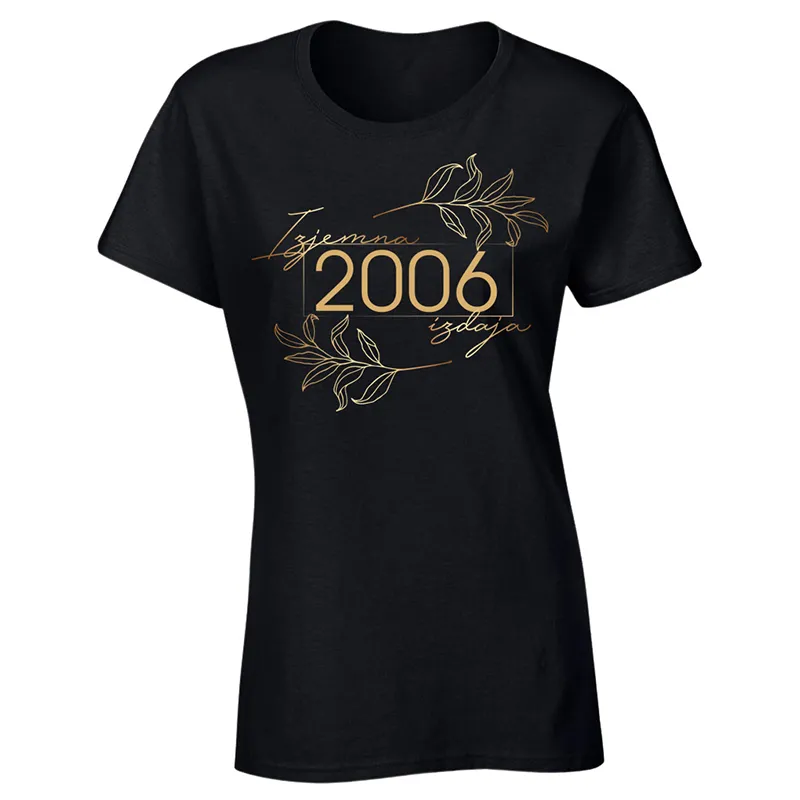 Majica ženska (telirana)- 2006 Izjemna izdaja S-črna