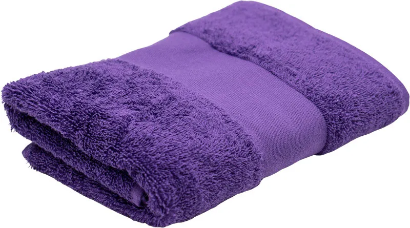 Brisača vijolična, 100x5O, OLIMA - bordura