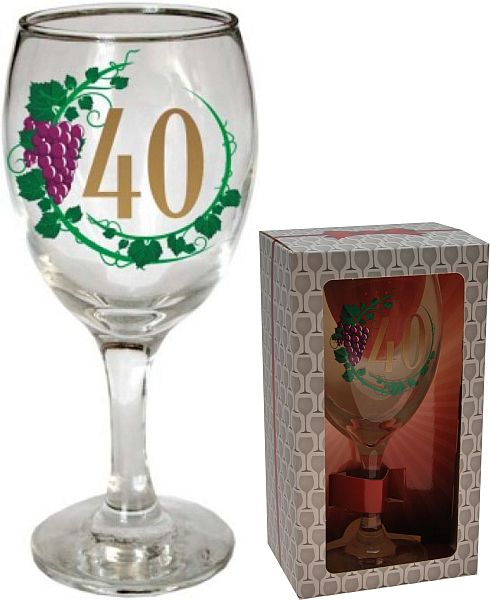 Kozarec za vino 40 let z vinsko trto
