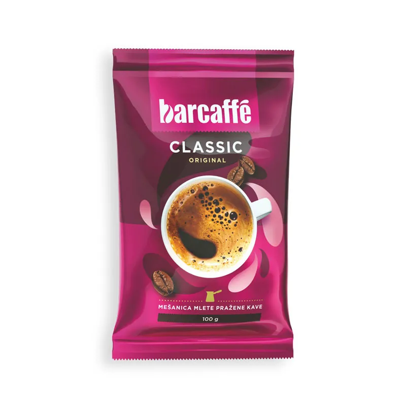 Kava BARCAFFE, mleta, 100g