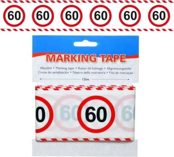 Trak iz pvc za označevanje - prometni znak 60, 15m