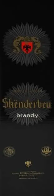 Brandy Albanski Skenderbeu 0,7 l, v embalaži