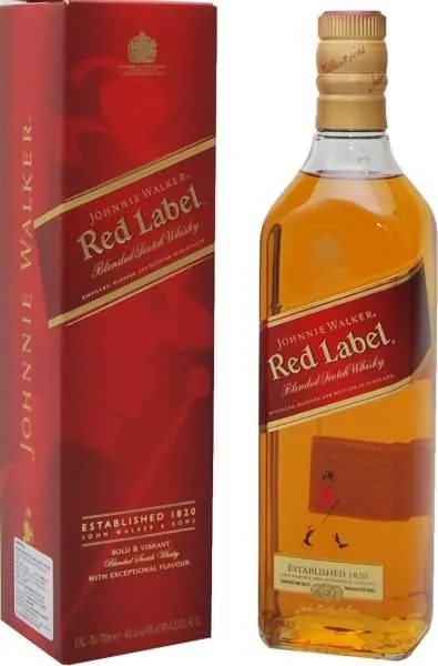 JW Red label Scotch Whisky 4O% vol, 0.7L