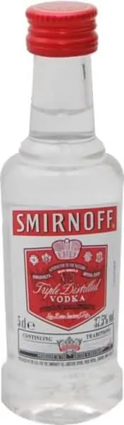 Smirnoff Red vodka, 37.5 vol, 0,05L