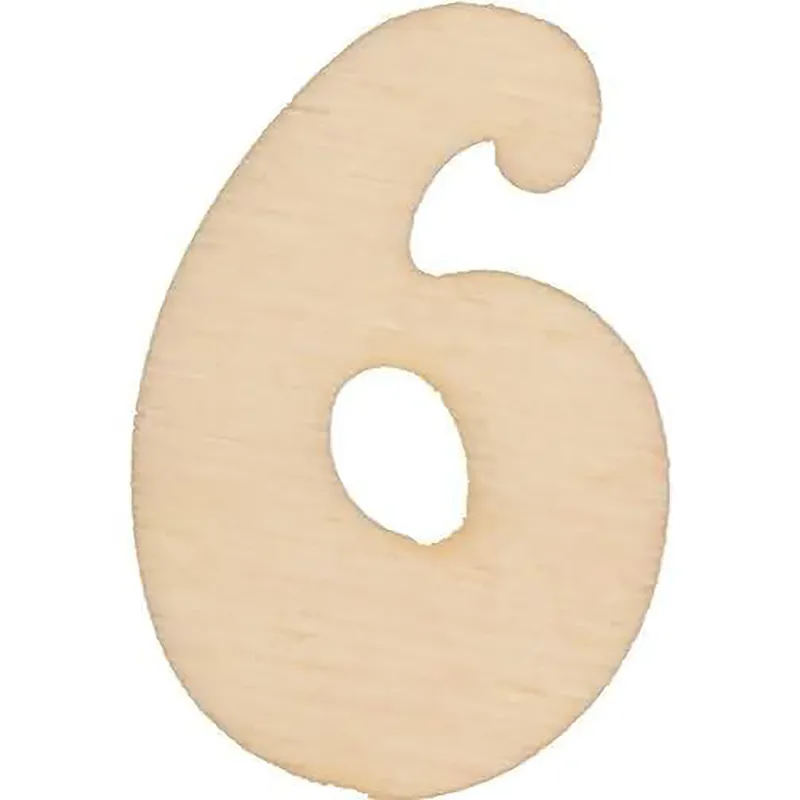 Lesena številka 6, 3.5 cm