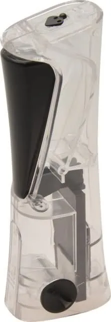 Mlinček za poper s posodico za sol, akril, 17x6cm