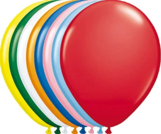 Baloni barvni, 10kom, barvni miks, iz lateksa, 30cm