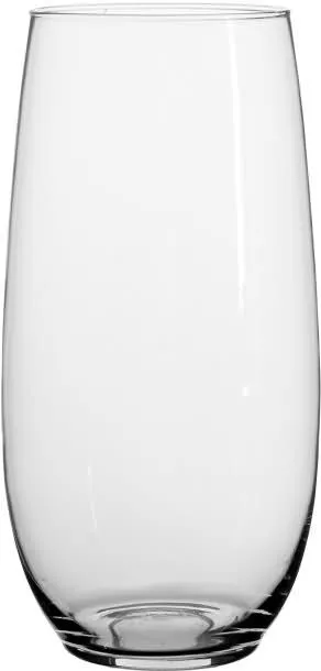 Vaza steklena, ovalna, 30cm