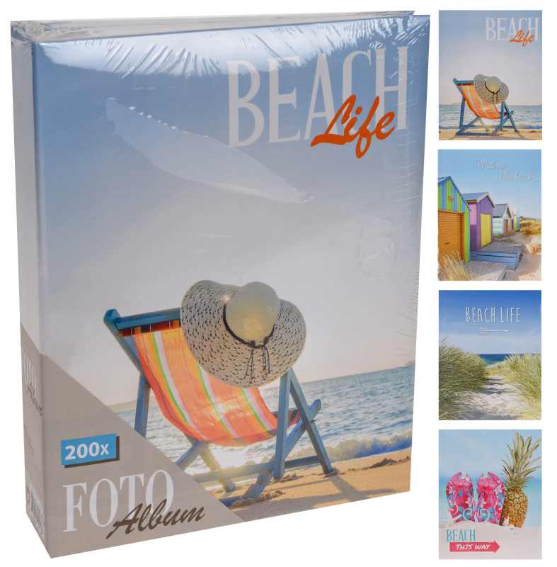 Album za slike "Beach life", 200 slik, 4 vrste
