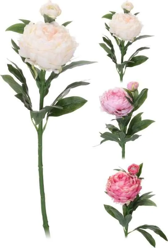 Roža potonika, umetna, 60cm, 3 vrste