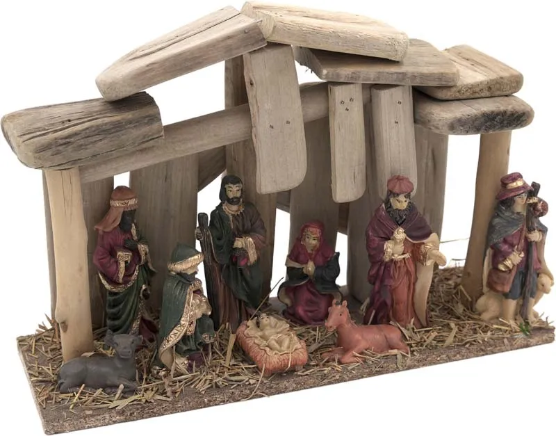 Jaslice, 30X10X19cm, polimasa/les