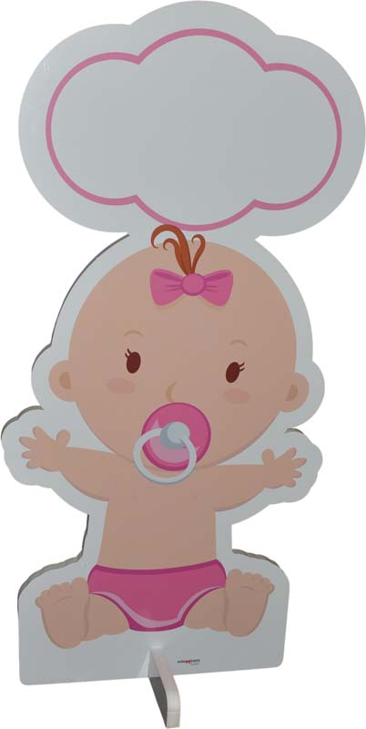Dojenček ob rojstvu otroka deklica, stadur, 54.2x105.5cm