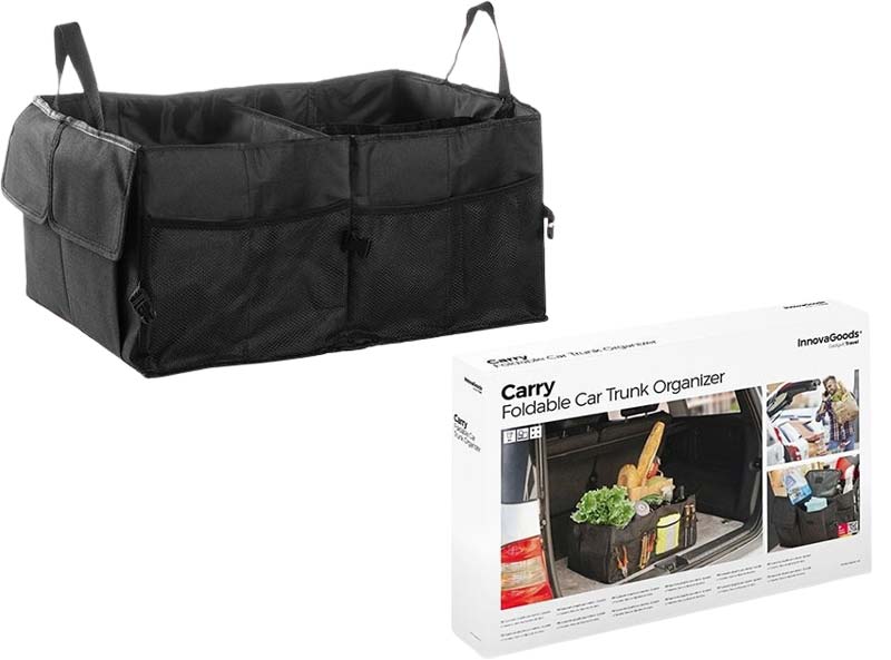 Zložljivi organizator za prtljažnik avtomobila Carry, 55l, 39x26x55cm