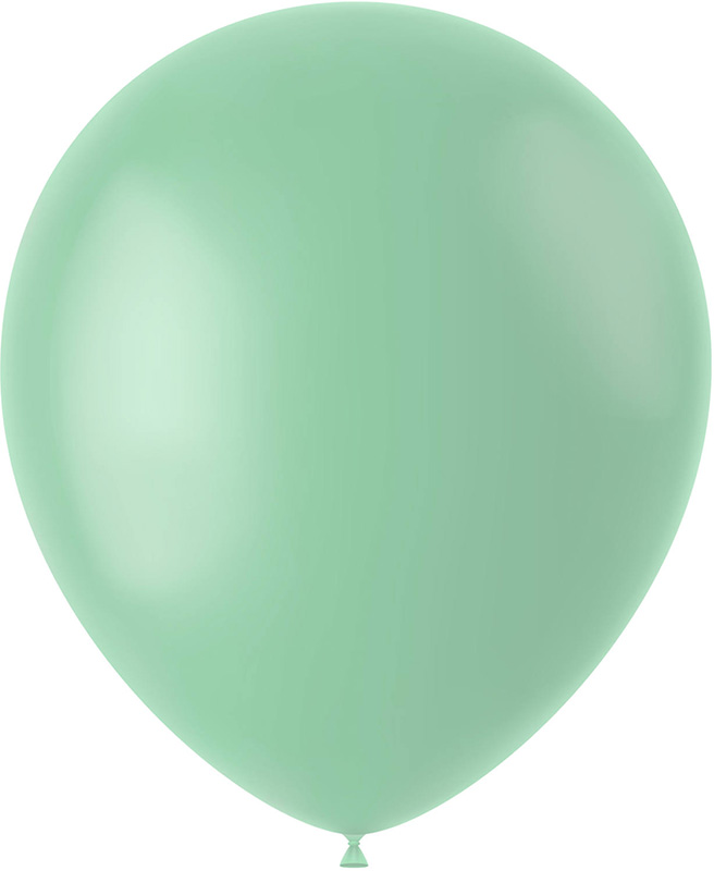 Baloni pistacijevo zeleni - mat,  iz lateksa, 50kom, 33cm