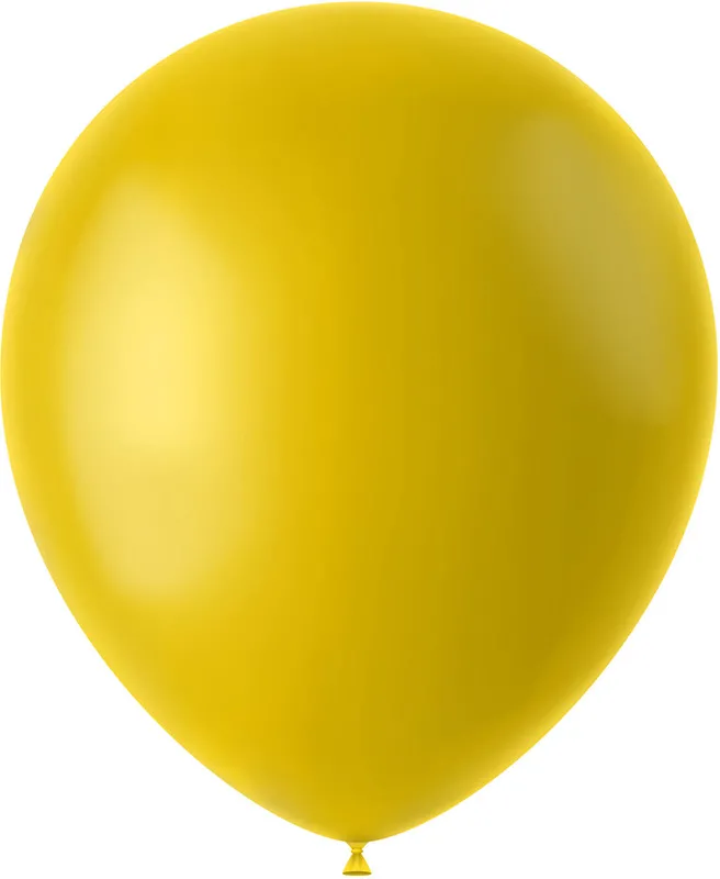 Baloni rumeni - mat, iz lateksa, 10kom, 33cm