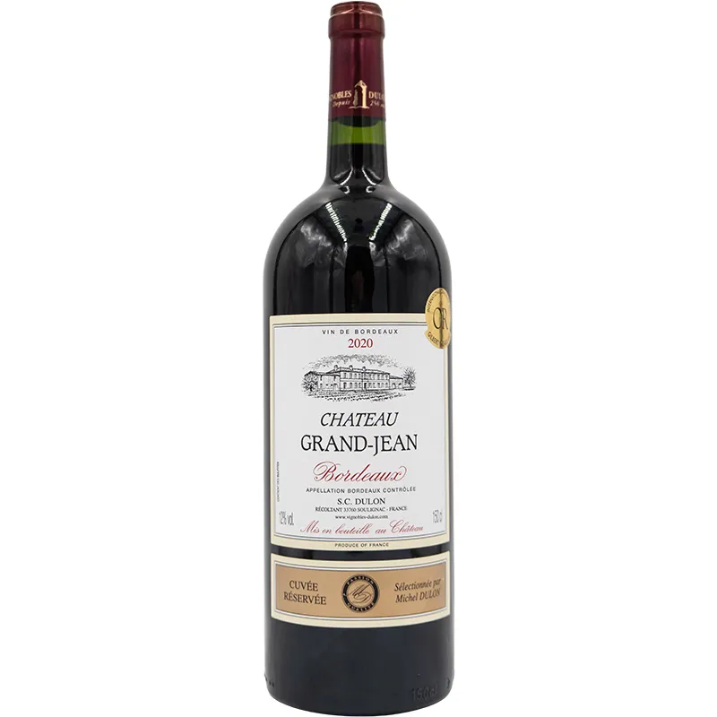 Rdeče vino, Bordeaux, Chateau Grand Jean, 1.5l