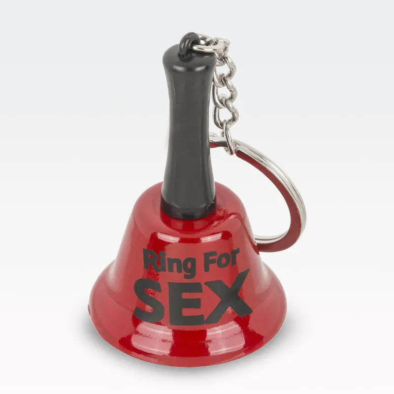 Obesek za ključe, zvonec, Ring for sex, 4.5cm