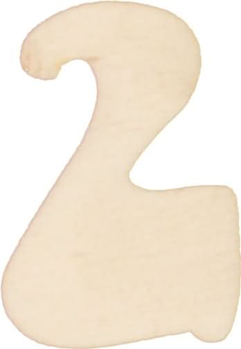 Lesena številka 2, 3.5 cm