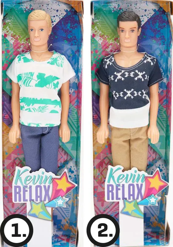 Ken, Steffi Love, "Kevin Relax", 29cm, sort.