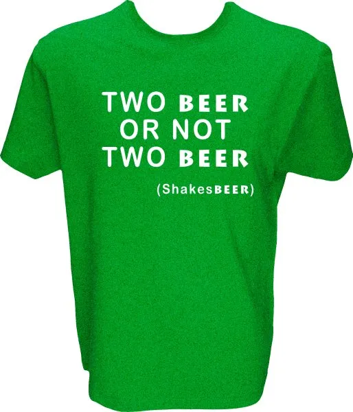Majica-Shakesbeer XXL-temno zelena