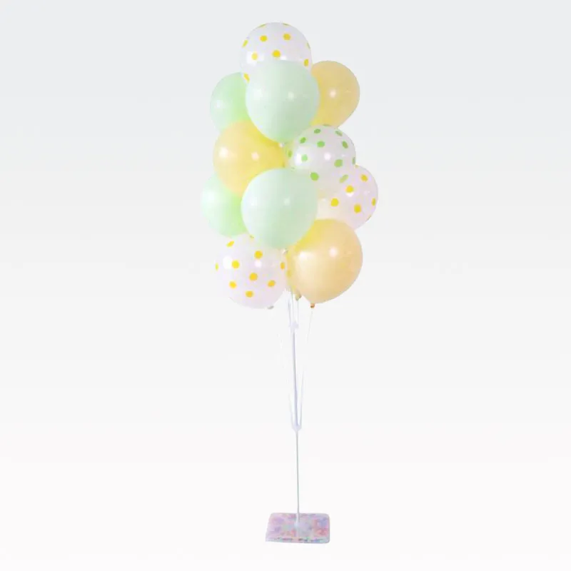 Stojalo za 13 balonov, PVC, 155cm