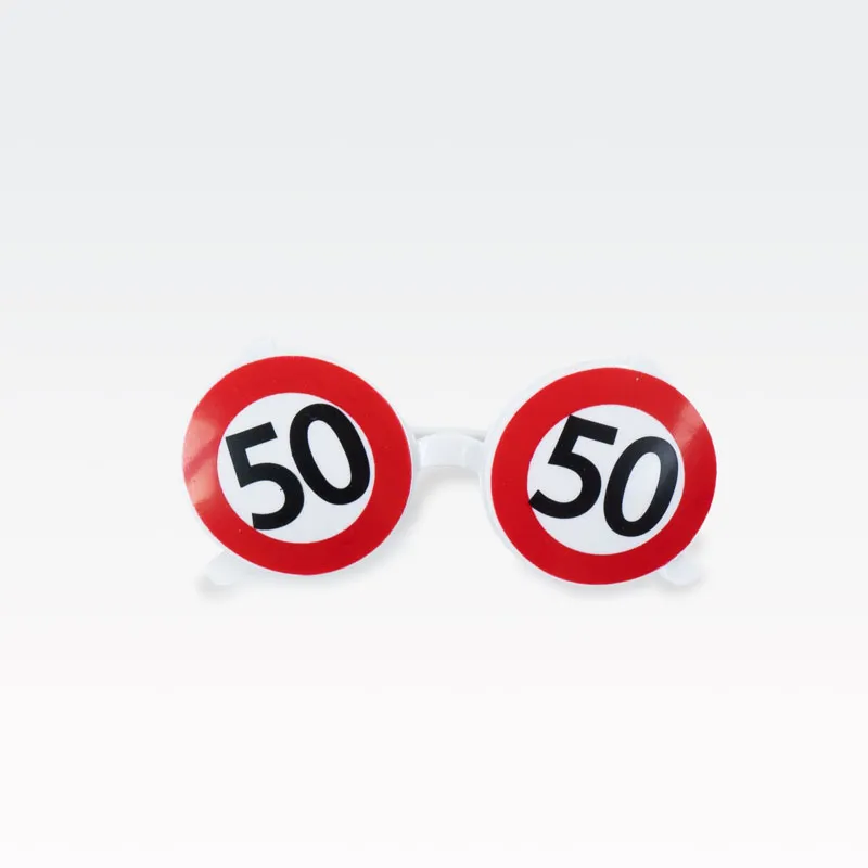 Očala dekorativna, prometni znak 50