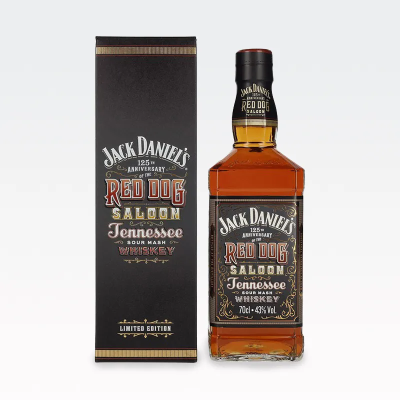 Whiskey, Jack Daniel's, Red Dog Saloon, 0.7l, v darilni embalaži