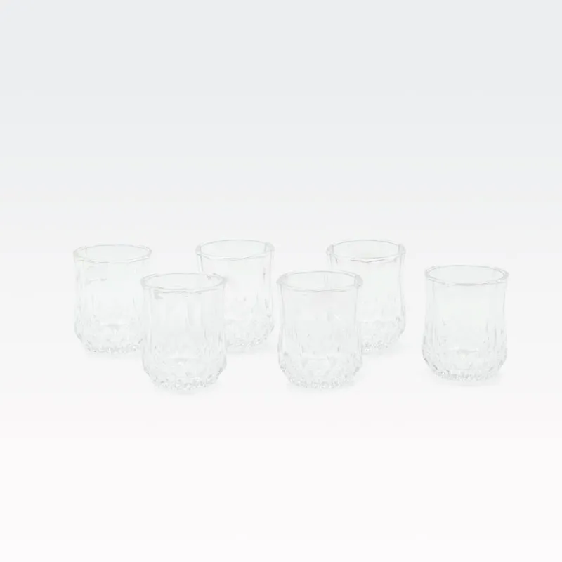 Set kozarcev za žganje, 6/1, 4.3x5.5cm,50ml