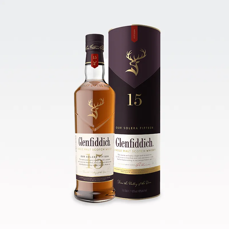 Whiskey, Glenfiddich 15 yo 0,7 l 40%