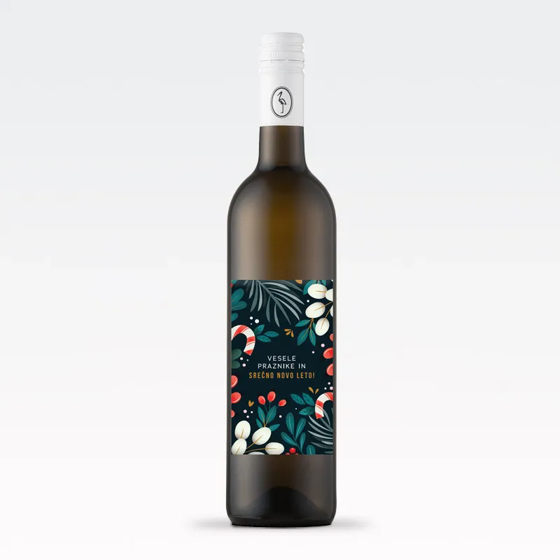 Vino belo, Muškat Ottonel, VESELE PRAZNIKE, 0.75l