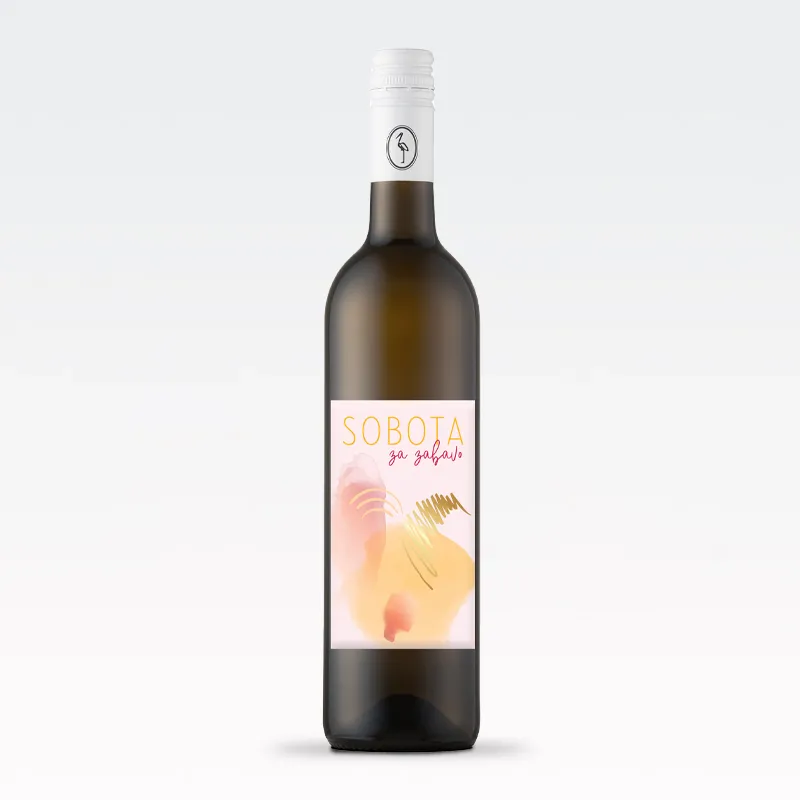 Vino belo, Muškat Ottonel, SOBOTA za zabavo, 0.75l