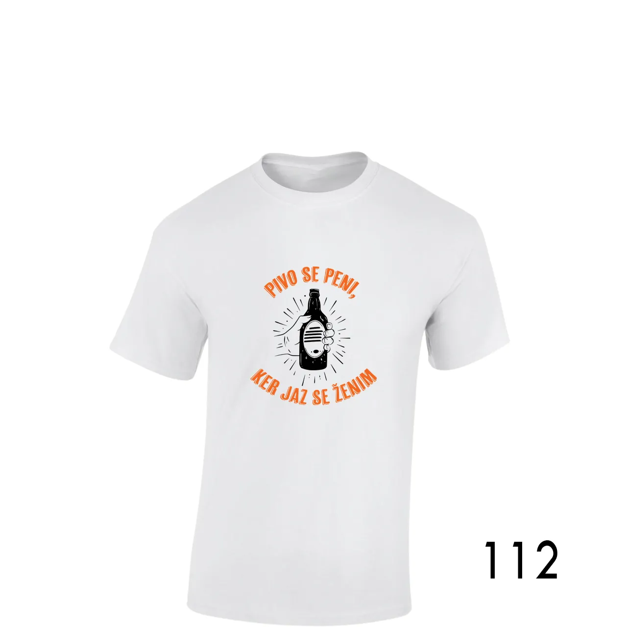 Personalizirana majica  - Pivo se peni, ker jaz se ženim