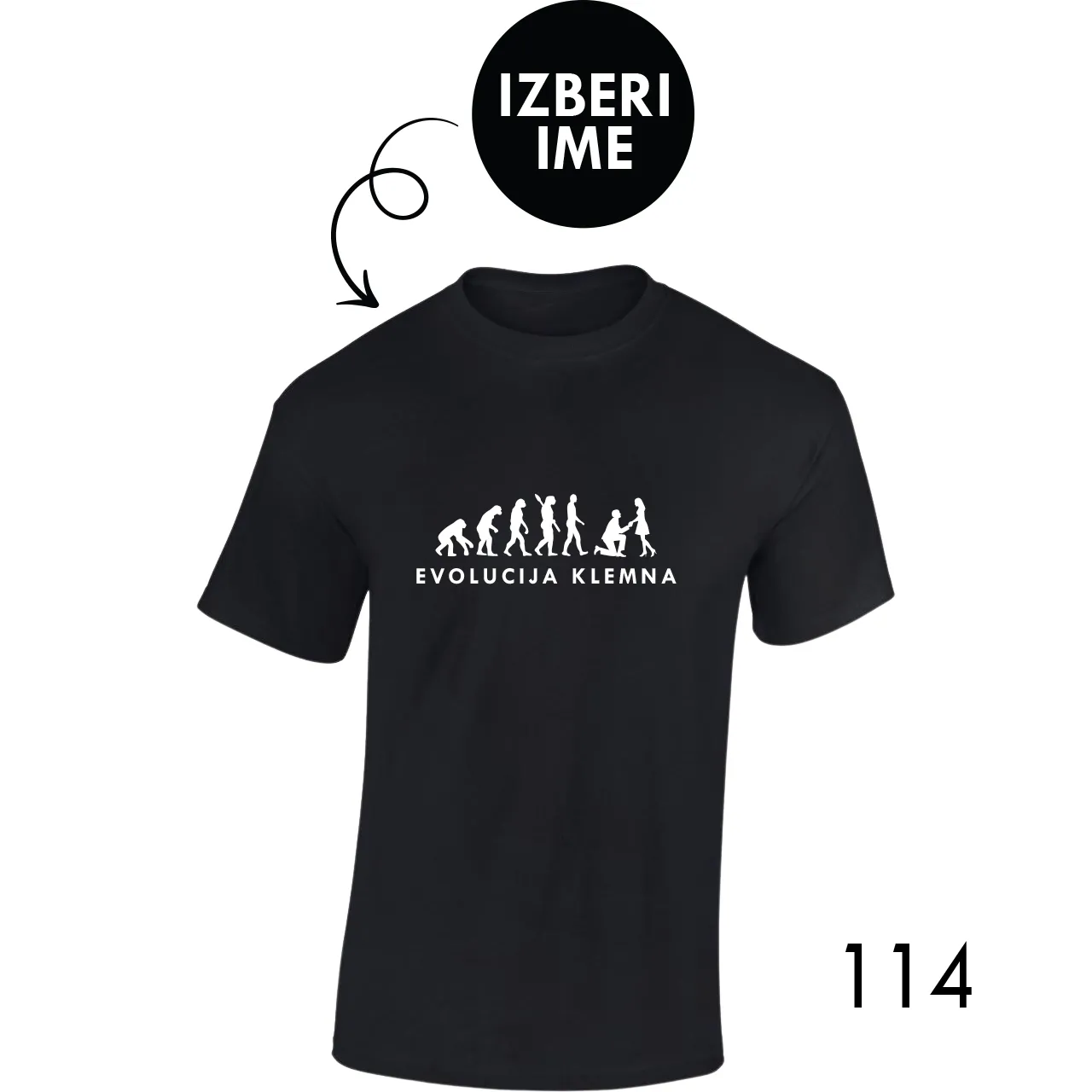 Personalizirana majica - Evolucija X
