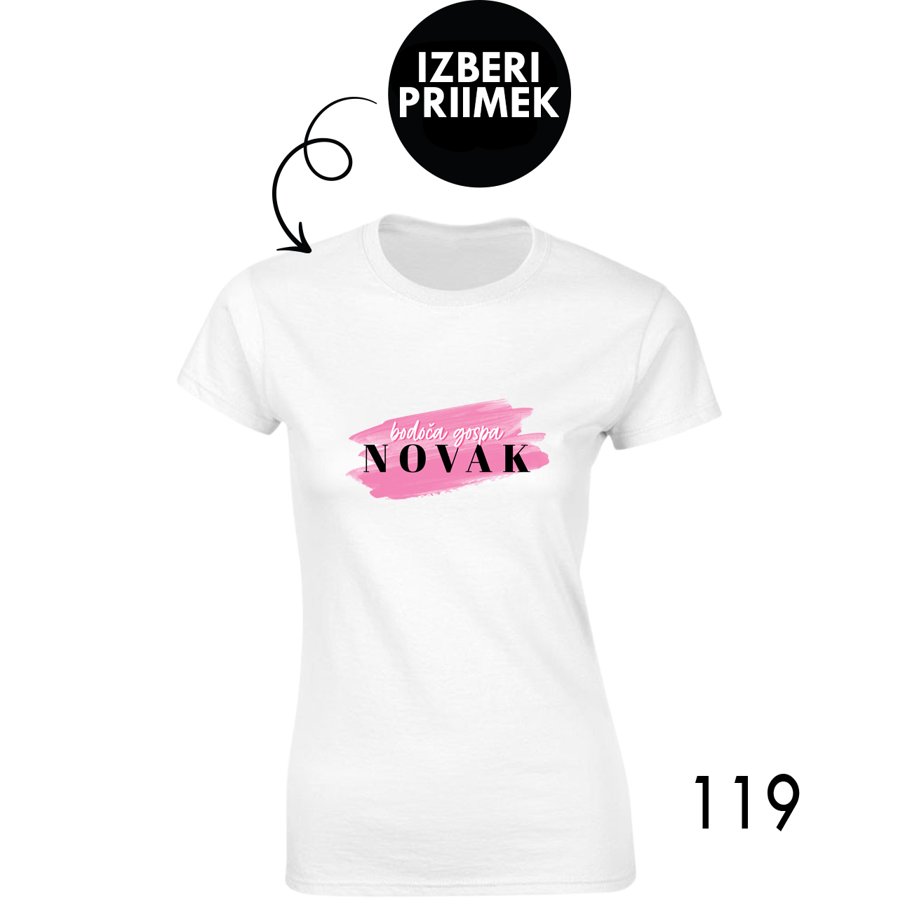 Personalizirana majica  - Bodoča gospa X
