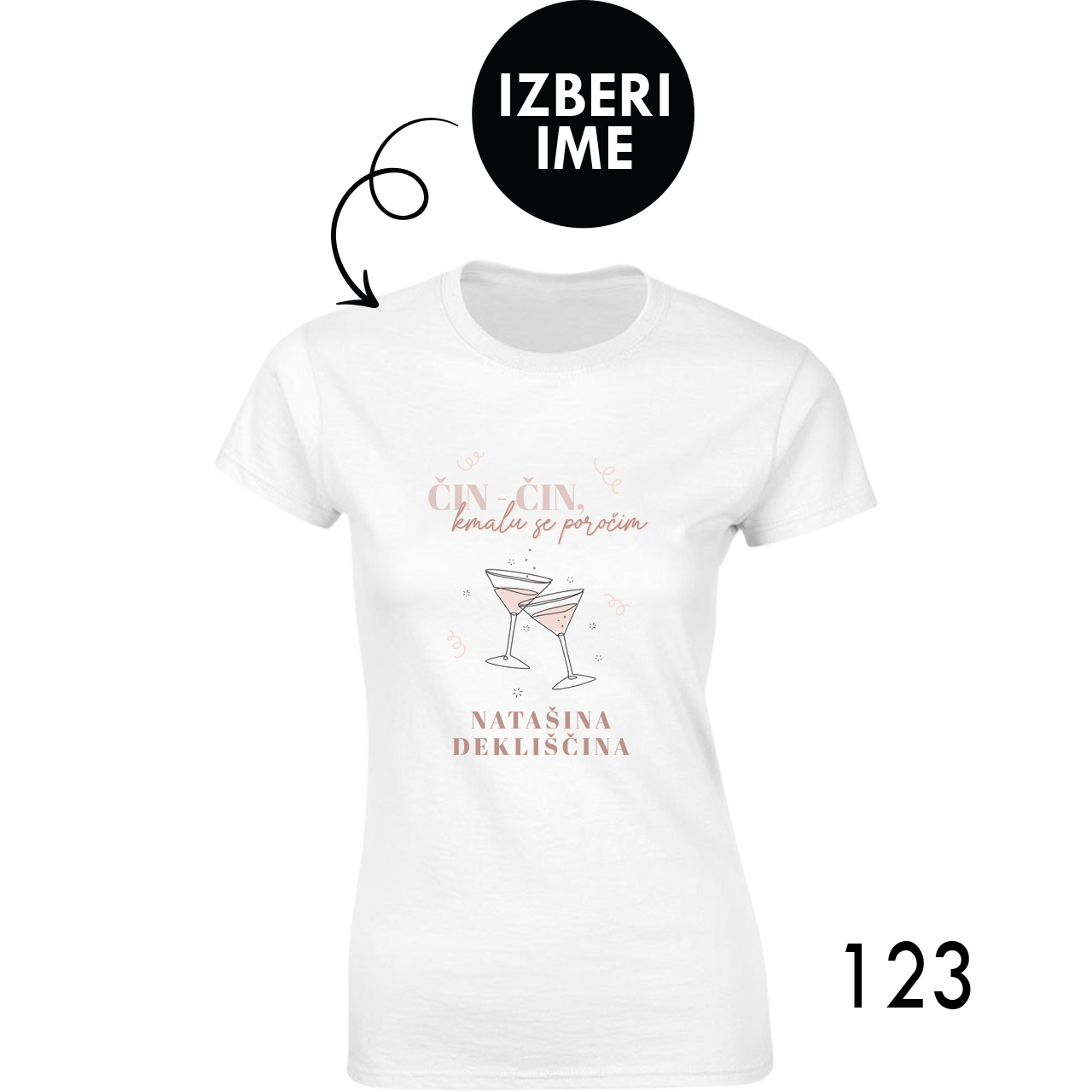 Personalizana majica - Kmalu se poročim x