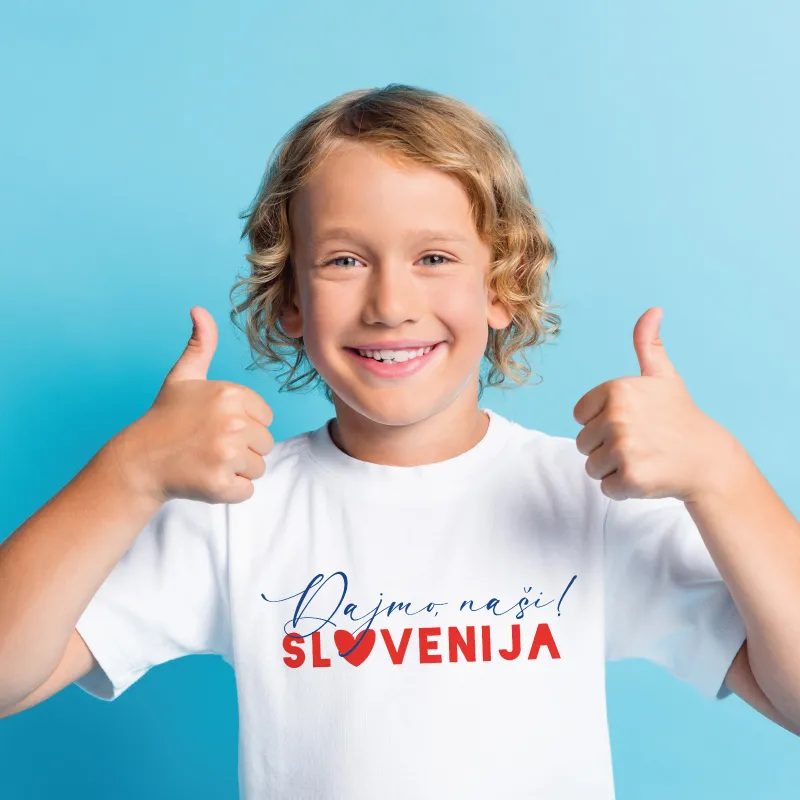 Otroška navijaška majica - Dajmo naši Slovenija