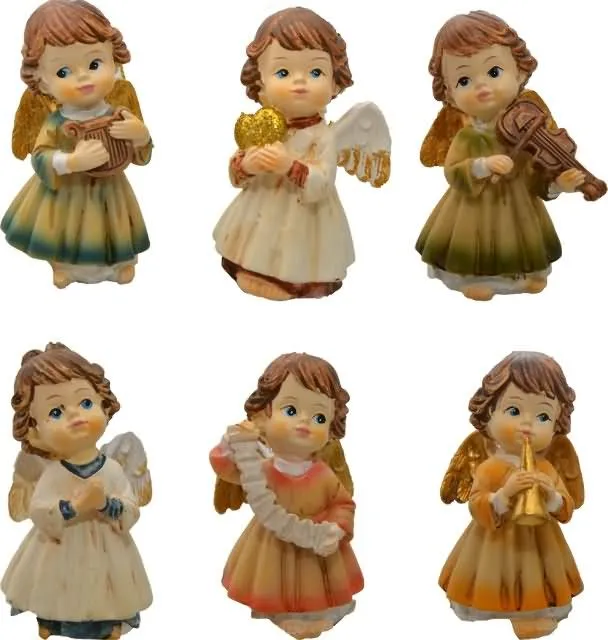 Angelček za obesit, 6.5cm, sortirano