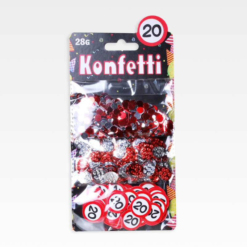 Konfeti "20", 3/1, 28g