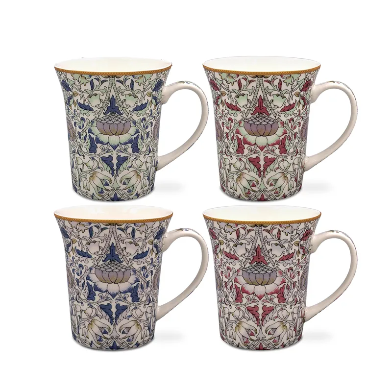 Lonček loden, W.Morris, 4/1, kitajski porcelan, 10cm, v darilni embalaži