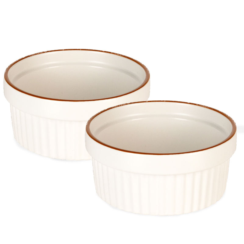 Posoda za pečenje, 2/1, porcelan, 290 ml