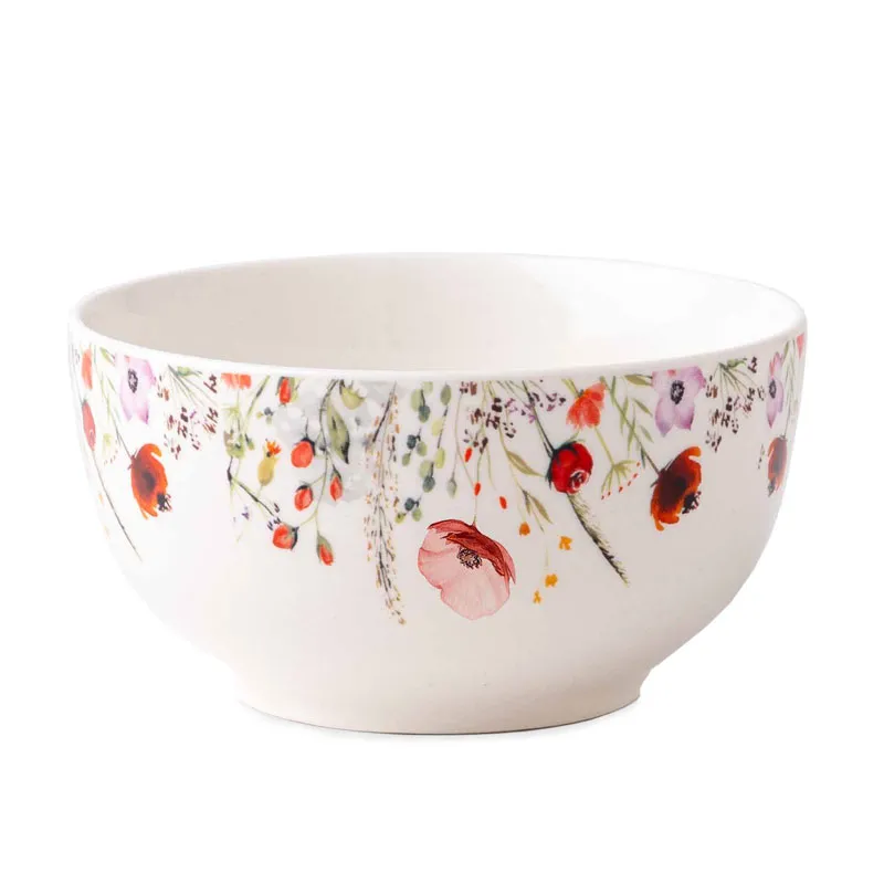 Skleda, travniško cvetje, new bone China, 12.9cm