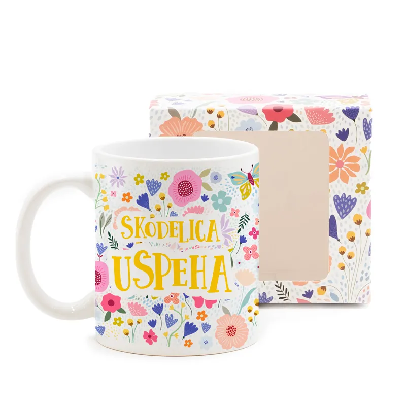 Skodelica, Dobre želje, Skodelica uspeha, 330ml, v darilni embalaži