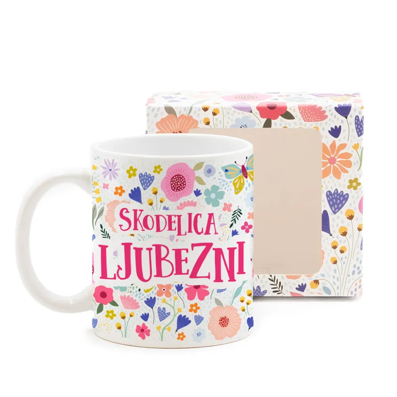 Skodelica, Dobre želje, Skodelica ljubezni, 330ml, v darilni embalaži