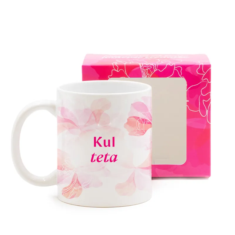 Skodelica, Zanjo, Kul teta, 330ml, v darilni embalaži