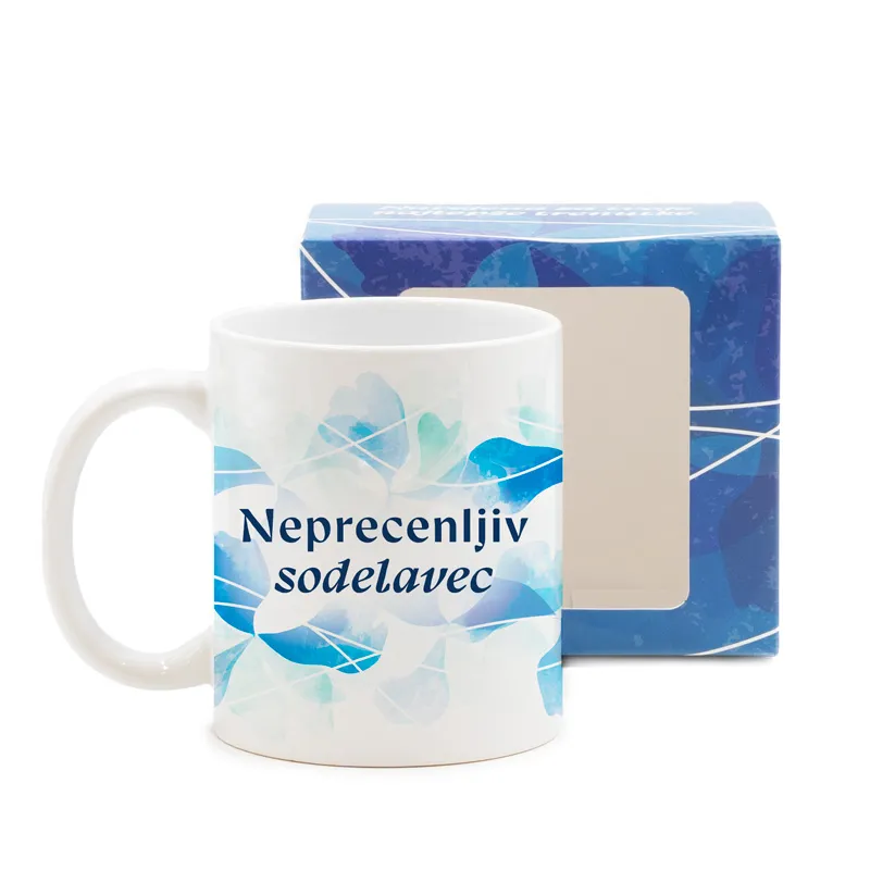 Skodelica, Zanj, Neprecenljiv sodelavec, 330ml, v darilni embalaži