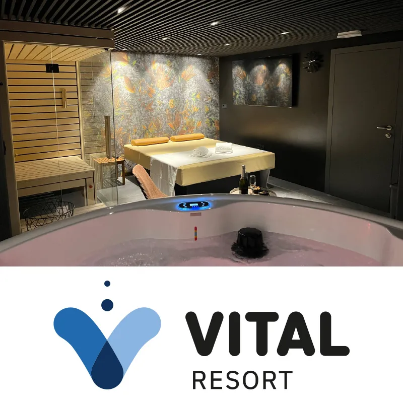 Dvourno wellness razvajanje za 2 osebi, Boutique & Wellness Hotel Vital, Moravske Toplice (Vrednostni bon, izvajalec storitev: JD TURIZEM d.o.o.)