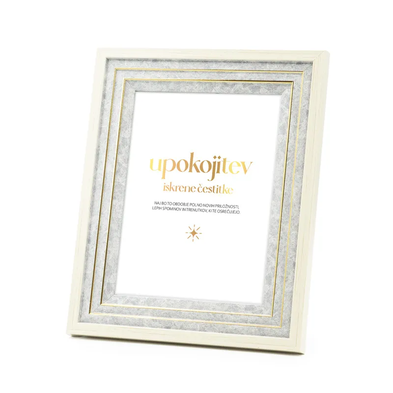 Diploma, Upokojitev, v okvirju, 20x15cm